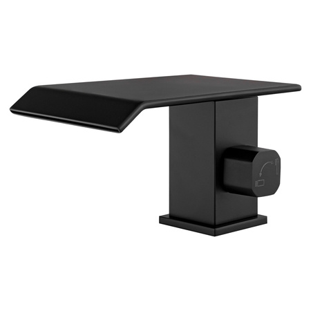 GRIFO DE BAÑERA DE 3 AGUJEROS S-1215B NEGRO