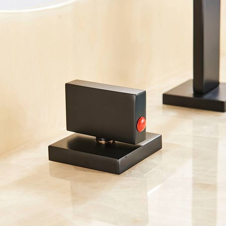 GRIFO DE BAÑERA PURO DE 5 AGUJEROS S-1061B NEGRO MAT