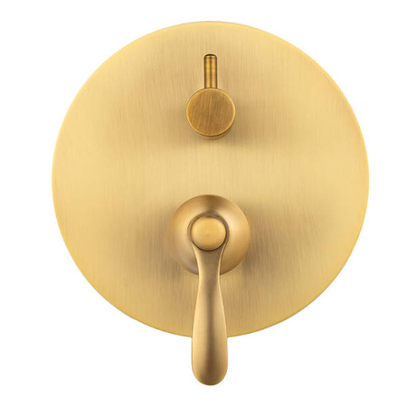 CONJUNTO DE DUCHA EMPOTRADO RETRO S-1174V ORO VIEJO