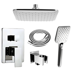 CONJUNTO DE DUCHA EMPOTRADO BASILIO S-1103 V6 CROMO