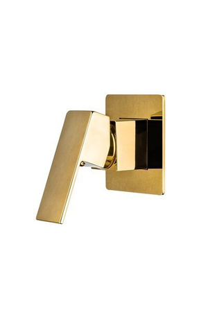 GRIFO DE BIDÉ EMPOTRADO CUBO - CONJUNTO HIGIÉNICO S-1117G DORADO