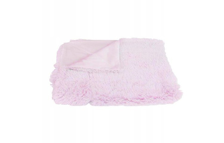 MANTA PELUDA DE PELO COBIJA CUBRECAMA 150 x 200 Rosa