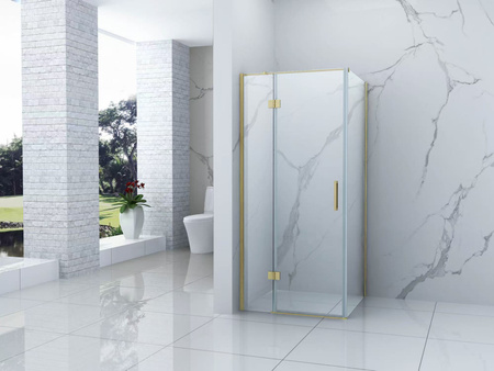 CABINA DE DUCHA WILSON CUADRADA TRANSPARENTE - 80X80X190 CROMO