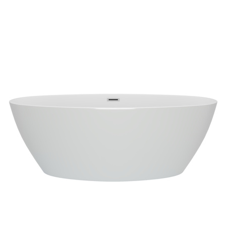 BAÑERA EXENTA SKYLER 180×80×58 BLANCA