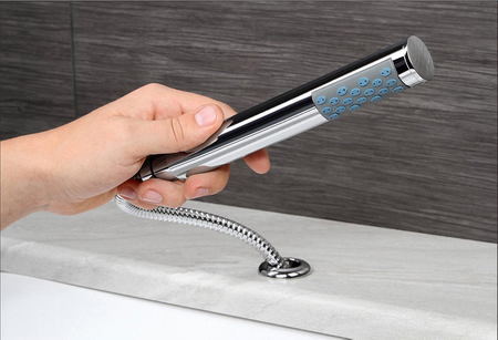 GRIFO DE BAÑERA CASCADE DE 3 AGUJEROS S-1006 CROMADO