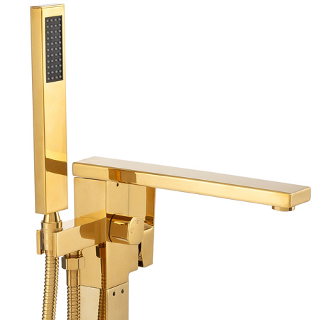 GRIFO DE BAÑERA INDEPENDIENTE CUBO S-1082G DORADO