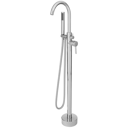 GRIFO DE BAÑERA ROSA INDEPENDIENTE S-1069C CROMADO