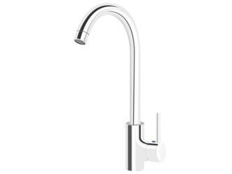GRIFO DE LAVABO ROSA ALTO GIRATORIO S-1003 CROMO