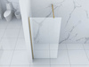 MAMPARA DE DUCHA WALK-IN 80x200 TRANSPARENTE DORADA