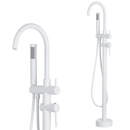 GRIFO DE BAÑERA INDEPENDIENTE ROSA SEM-1069W BLANCO