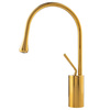 GRIFO DE LAVABO LUCA DE PIE GIRATORIO S-1192G DORADO