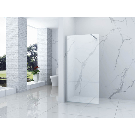 MAMPARA DE DUCHA WALK-IN 90x200 TRANSPARENTE CROMO