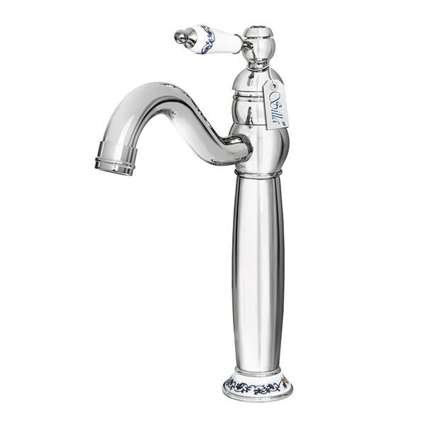 GRIFO DE LAVABO PALOMA ALTO RETRO S-1110 CROMO