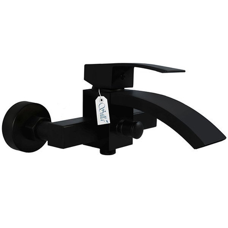 GRIFO DE BAÑERA NEIRA DE PARED S-1079B NEGRO MAT