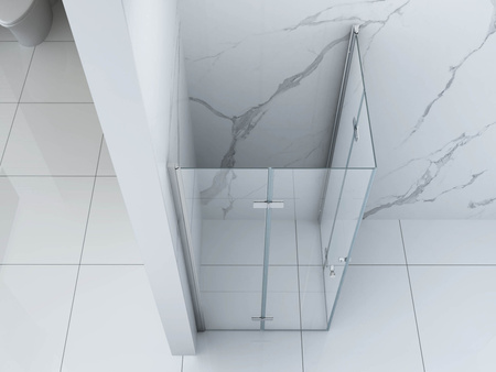 CABINA DE DUCHA BAXLER CUADRADA TRANSPARENTE - 90X90X190 CROMO