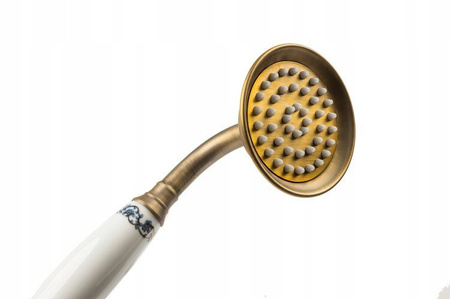 GRIFO DE BAÑERA DE PARED PALOMA RETRO S-1126V ORO VIEJO