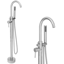 GRIFO DE BAÑERA ROSA INDEPENDIENTE S-1069C CROMADO