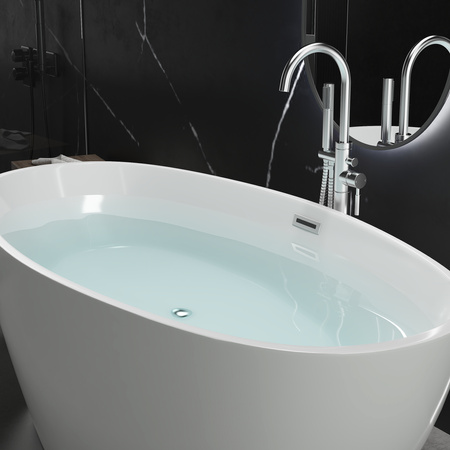 BAÑERA EXENTA SKYLER 170×80×58 BLANCA