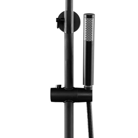 CONJUNTO DE DUCHA RETRO PALOMA S-1198B NEGRO