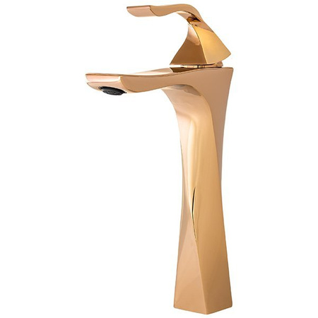 GRIFO DE LAVABO ALTO DORADO ALBA SEM-1141G
