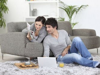 Alfombra 120 x 170 gris