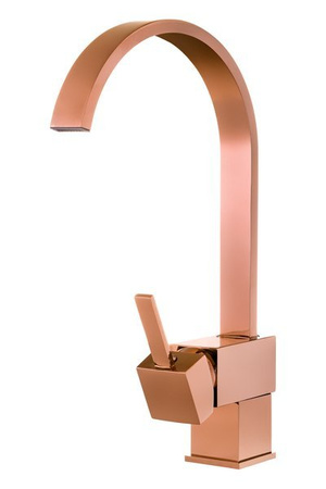 GRIFO DE LAVABO PURO ALTO S-1004G ORO ROSA