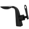 GRIFO DE LAVABO ELIZA DE PIE BAJO S-1143B NEGRO