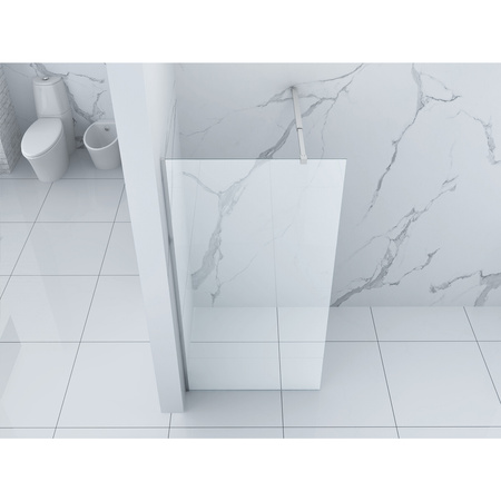 MAMPARA DE DUCHA WALK-IN 90x200 TRANSPARENTE CROMO