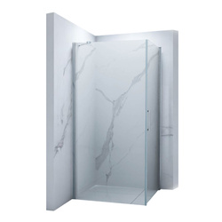 CABINA DE DUCHA FRANKLIN CUADRADA TRANSPARENTE - 90X90X190 CROMO