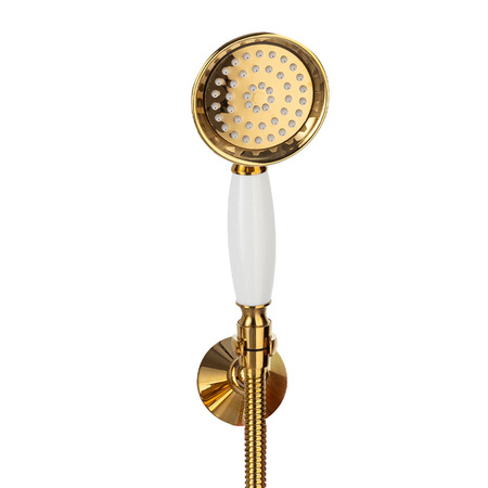 GRIFO DE BAÑERA VERONA DE PARED RETRO S-1185G DORADO