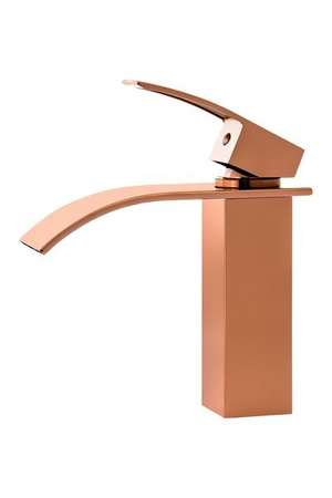 GRIFO DE LAVABO CASCADE SEM-1001G ORO ROSA