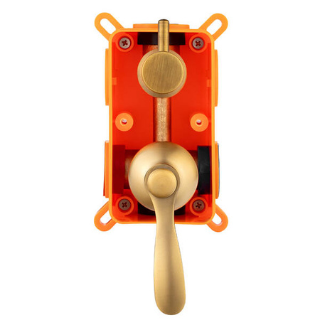 CONJUNTO DE DUCHA EMPOTRADO RETRO S-1174V ORO VIEJO