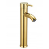 Grifo de lavabo Sentini alto S-2003GD dorado