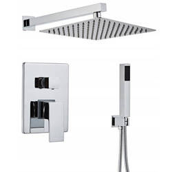 CONJUNTO DE DUCHA EMPOTRADA BASILIO S-1103 CROMO