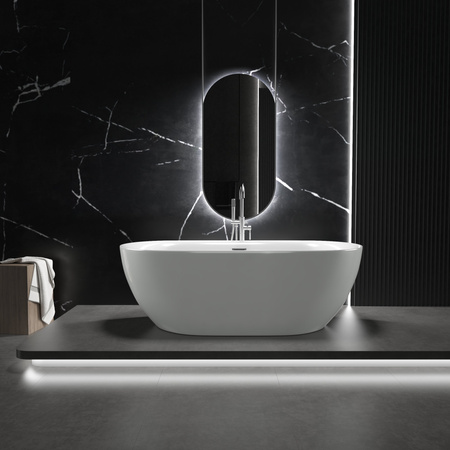 BAÑERA EXENTA MIA ACRÍLICA 150×75×58 BLANC