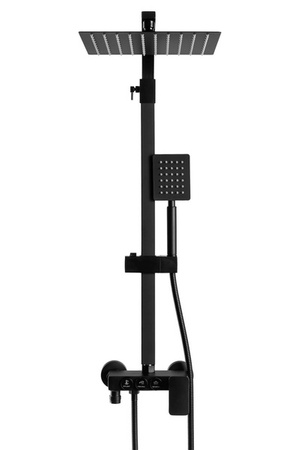 CONJUNTO DE DUCHA BIANCA SUPERFICIAL S-1160B NEGRO