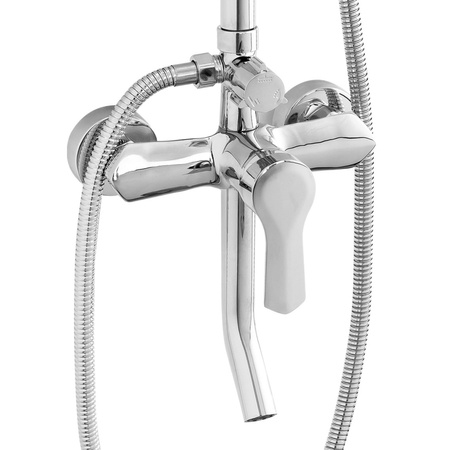 CONJUNTO DE DUCHA EXTERIOR GRETA S-1209 CROMADO