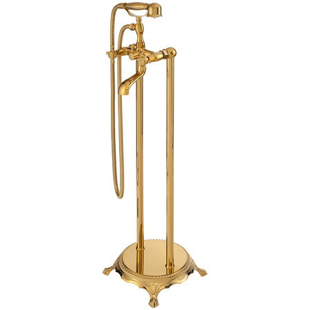 GRIFO DE BAÑERA CAMILLA INDEPENDIENTE RETRO S-1071G DORADO