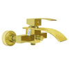 GRIFO DE BAÑERA MURAL CASCADE S-1007G DORADO