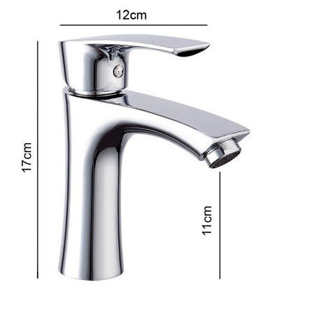 GRIFO DE LAVABO EXODO DE PIE BAJO S-1075 CROMADO