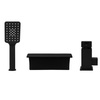 Grifo de bañera CASCADE S-1006B V4 de 3 agujeros negro