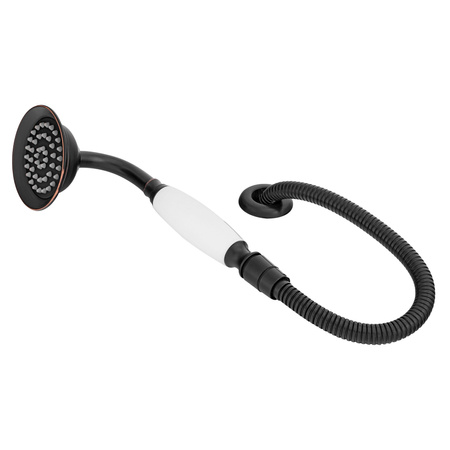 GRIFO DE BAÑERA RETRO DE 5 AGUJEROS S-1214BV NEGRO VINTAGE