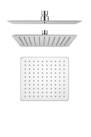 Cabezal de ducha 25x25 cm S-165 cromo
