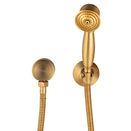 CONJUNTO DE DUCHA EMPOTRADO RETRO S-1174V ORO VIEJO