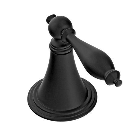 GRIFO DE BAÑERA RETRO DE 5 AGUJEROS S-1214B NEGRO