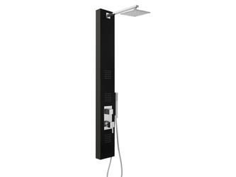 Panel de ducha SIL-9819 negro
