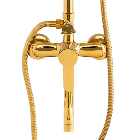 CONJUNTO DE DUCHA EXTERIOR VALERIA S-1200G DORADO