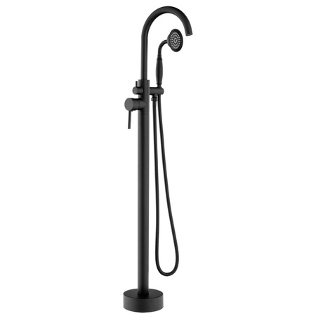 GRIFO DE BAÑERA EXENTO ROSA RETRO S-1221B NEGRO