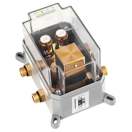 CONJUNTO DE DUCHA CUBO EMPOTRADO S-1171G DORADO