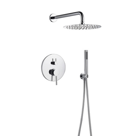 CONJUNTO DE DUCHA EMPOTRADO CARLO S-1098 CROMO